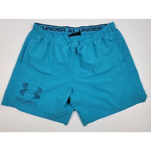 Men’s Under Armor UA Woven Graphics Shorts 1362286 Turquoise/Aqua XXL‎ 2XL
